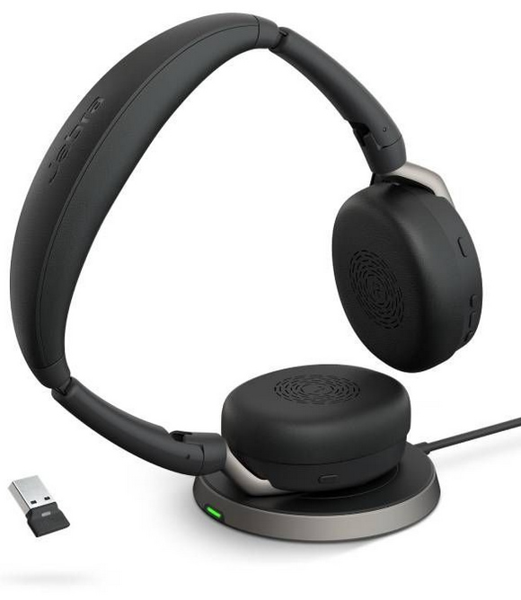 Jabra Evolve2 65 Flex UC USB-A con base ricarica Jabra Evolve2 65 Flex UC USB-A con base ricarica